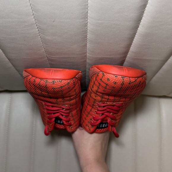 NOBULL Nobull Shoes Trainers Superfabric Crossfit Gym Lifting Sneakers Orange - Picture 7 of 12